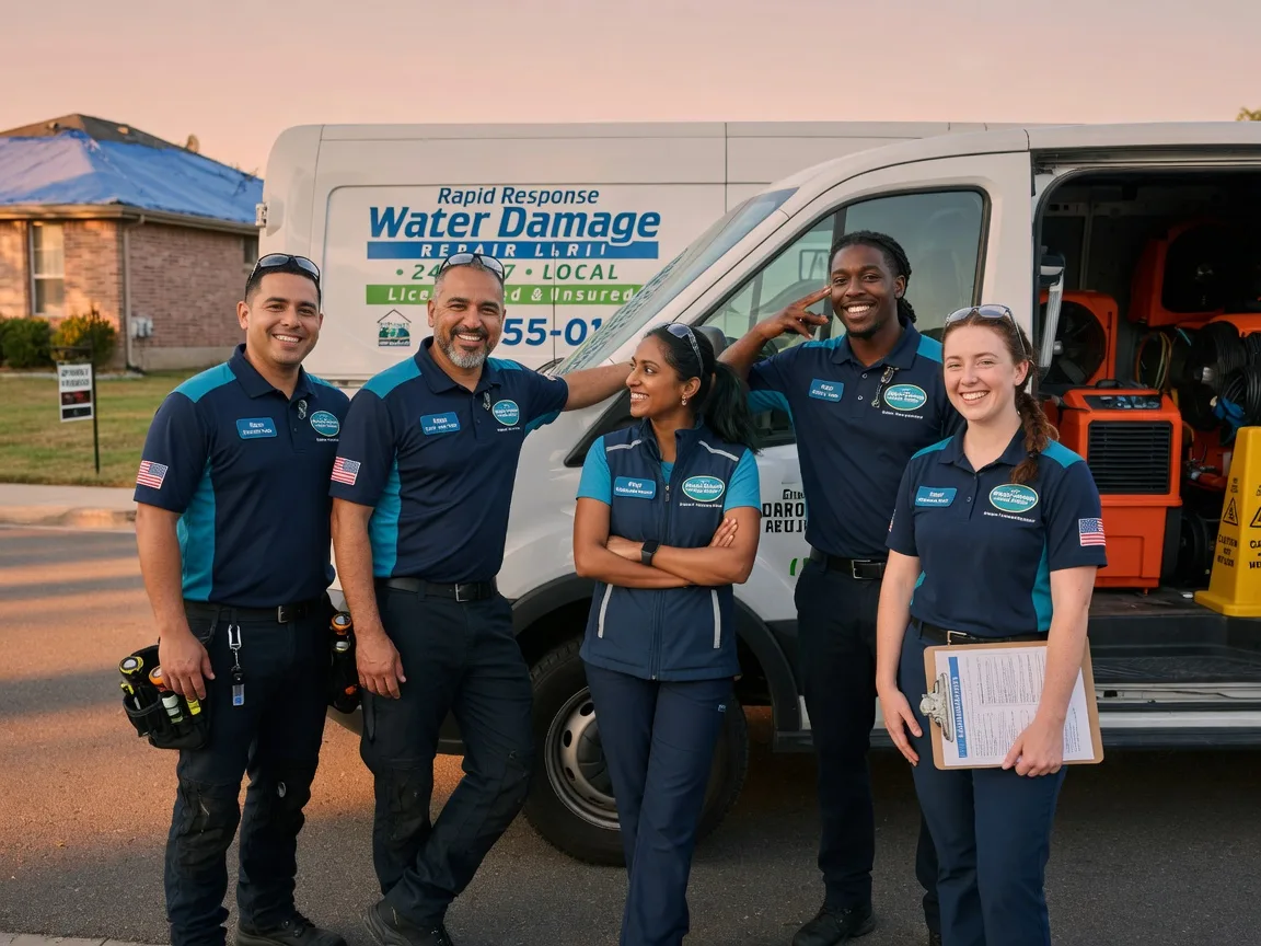 Water Damage Restoration company in Huffman, TX